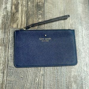 Navy Blue Kate Spade Wristlet